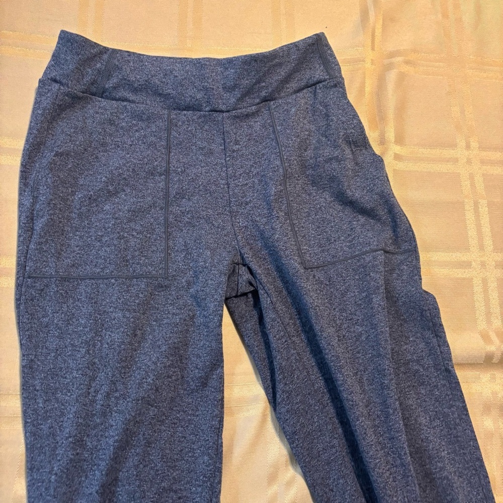 Athleta Girl Charcoal Joggers Like New Medium 8/10
